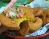 Foto del paso 4 de la receta: Sopaipillas con polvo de hornear y pebre