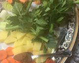 Une image de l'étape 5 de 🪹Crème🐄céleri🌿 chavroux🐐 noisettes🌰 🪶🕊️.