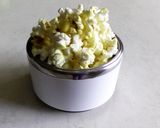 A picture of step 4 of Salty turmeric popcorn.