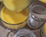 Foto langkah ke 3 dari resep Puding Susu Mangga.