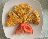 Foto del paso 3 de la receta: Tortilla de espirales con verduras