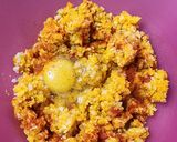 Foto del paso 2 de la receta: Hamburguesas de zapallo cabutiá 🎃 y arroz 🍚. Con centro de muzzarella 🫠