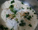 A picture of step 1 of Rajsthani makai dhokla.