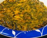 A picture of step 4 of Kulfa mutton curry.