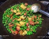 मटर उसळ (matar usal recipe in marathi) रेसिपी स्टेप 2 फोटो 