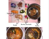 Foto langkah ke 1 dari resep Mpasi 7m+ Menu 4 Bintang (Bubur beras merah & kacang merah).