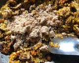 A picture of step 2 of Split moong dal karela.