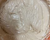 A picture of step 7 of Lotus Biscoff cheese cake.