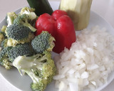 Foto del paso 1 de la receta: Arroz al horno con verdura