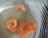 Foto langkah ke 1 dari resep Tumis Bunga Pepaya Ebi.