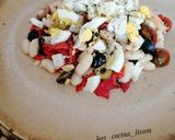 Foto del paso 9 de la receta Ensalada de alubias blancas con queso de cabra