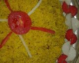 A picture of step 2 of Fish pulao.