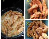 Foto langkah ke 3 dari resep Cheezy Chicken Strips & Butter Rice.