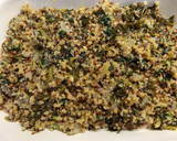 Foto del paso 3 de la receta: Gratinado de quinoa real con verduras y jamón