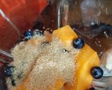 Foto del paso 1 de la receta: Jugo de papaya y arándanos