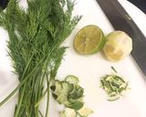 Hình bước làm 2 của món Gà áp chảo mật ong