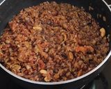 A picture of step 3 of Sweetened Poha.