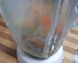 Foto del paso 4 de la receta: Lomo de cerdo con salsa/crema de zanahorias y puerros