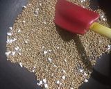 A picture of step 1 of Sesame Halwa in Bajra Tart.