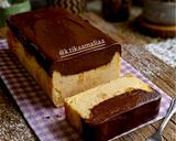 Foto langkah ke 5 dari resep Iceberg Choco Lava Basque Cheesecake.