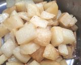 Foto langkah ke 1 dari resep Perkedel kentang sembunyi sosis plus bayam.