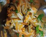 A picture of step 2 of Hash brown potato pancakes.