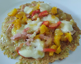 Foto del paso 8 de la receta: Torticas de coliflor a la pizza🧀🍕🍍🥓🌶️