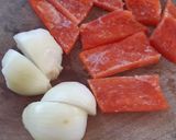 Foto del paso 2 de la receta: Tuco con la salsa que sobró de pizza y chorizos a la parrilla🇺🇾