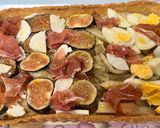 Foto del paso 8 de la receta: Ensalada de berenjenas asadas higos y jamón, sobre masa quebrada !!!