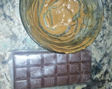 A picture of step 5 of Dalgona cake.