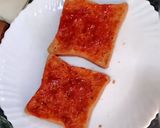 A picture of step 1 of Brown bread pizza.