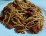 Foto del paso 5 de la receta: Espaguetis con salchichas