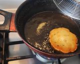 A picture of step 5 of Aam Rass - Methi Masala Puri Rasewale Aloo Sabji, Stuffed Bhindi Masala, Fries and Pickle 😋.