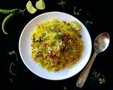 A picture of step 11 of Maharashtrian Kanda Poha.