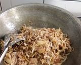 Foto langkah ke 3 dari resep Tumis Jantung Pisang.