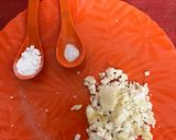A picture of step 1 of Bengali Special Sandesh.