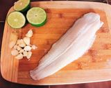 A picture of step 1 of Crispy Fried Amritsari Fish.