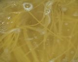 Foto del paso 4 de la receta: Spaguetini con ajoaceite, cayenas y tocineta