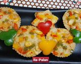 A picture of step 4 of Jowar Savory Muffins.