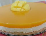 صورة لخطوة 12 من وصفة تشيز كيك مانجا 😋😋😋