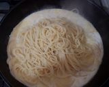 Foto del paso 4 de la receta: Casio & pepe con Spaghetti N3, mi versión!🍝🍝🌯🧀