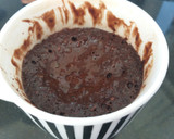 Foto del paso 4 de la receta: Mug cake de cacao y avena 😋 (sin azúcar, grasa ni harina)