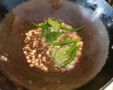 A picture of step 3 of Sorakka/ Lauki/ Bottlegourd kootu.