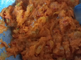 Muffins de zanahoria y calabaza. Apta bebés