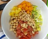 A picture of step 14 of Gnocchi-Sausage Salad 🥗🥔 سلطة الجنوشي مع النقانق.