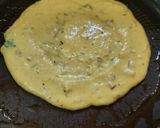 A picture of step 5 of Oats Moong Dal Chilla.
