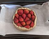 A picture of step 3 of Strawberry Galette.