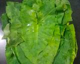 Turiya Patra / Turai with arbi leaves rolls recipe step 1 photo