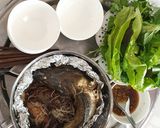 Hình bước làm 3 của món Cá mú trân châu hấp