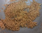 A picture of step 2 of Rava Kesari.
